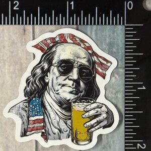 🌀10/$10🌀 Red White Blue 4th Of July Waterproof Vinyl Sticker Decal